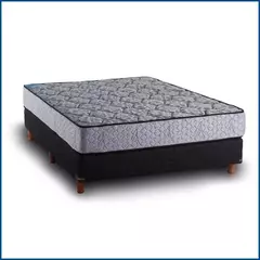 Sommier y Colchón Esmeralda 140x190x54 ESPUMA Dens. 27kg/m³ - comprar online