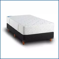 Sommier y Colchón Simetric 100x190x59 RESORTES - comprar online