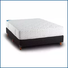 Sommier y Colchón Simetric 140x190x59 RESORTES - comprar online