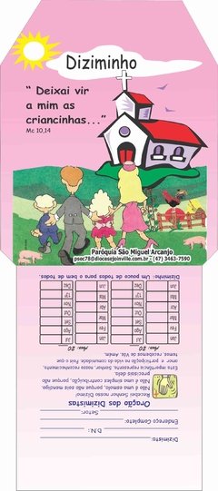Envelope Dizimo Infantil - E005 - LOBUNO
