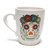 Taza cónica calavera (flores o bigotes) - comprar online