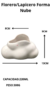 Florero/Lapicero Forma Nube en internet