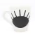 Taza Cónica Pizarra Ojo - comprar online