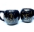 Taza Burbuja 12 Signos Negra con Dorado - acabajo