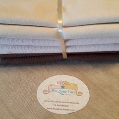 Kit de Tecidos Pele de Boneca 3 cores 0,50x 1,5 cm por cor - buy online