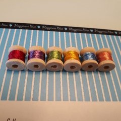 Kit Carretel Colorido 6un