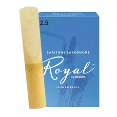 PALHETA PARA SAX BARITONO 2.5 D´ADDARIO RICO ROYAL