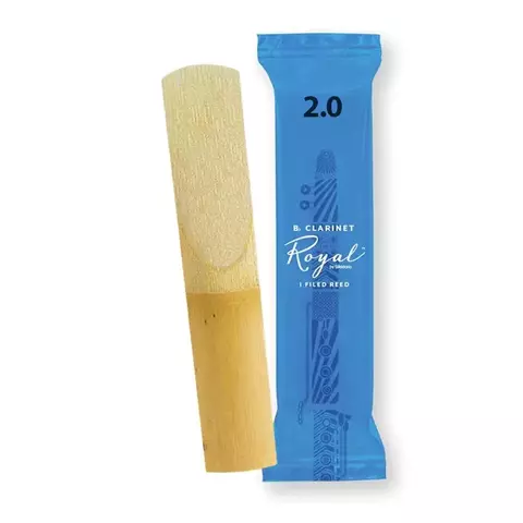 PALHETA PARA CLARINETE 2.0 D´ADDARIO RICO ROYAL