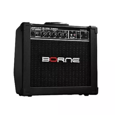 AMPLIFICADOR DE CONTRABAIXO BORNE IMPACT BASS CB60 20 WRMS
