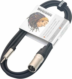 WIRECONEX CABO DE ÁUDIO P2 XLR 1,5 METROS P2XLR 1,5