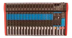 MESA DE SOM 16 CANAIS COM EFEITO USB GRAVA DIRETO NO PEN DRIVE SOUNDVOICE MS162 EUX - comprar online