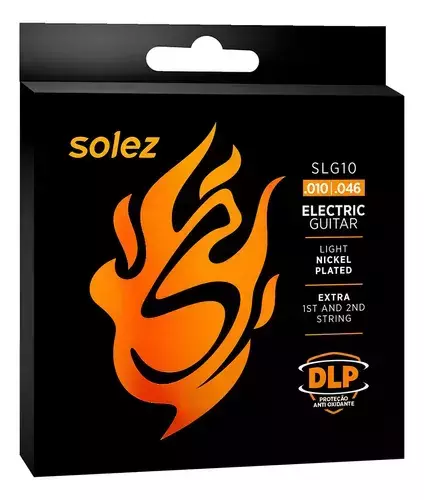 ENCORDOAMENTO GUITARRA .010-.046 SOLEZ SLG10