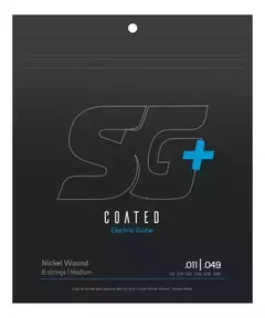 ENCORDOAMENTO PARA GUITARRA .011-.049 NIQUEL REVESTIDO SG+ 5160C