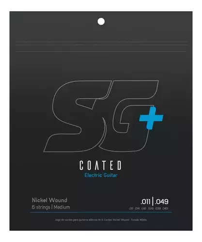 ENCORDOAMENTO PARA GUITARRA .011-.049 NIQUEL REVESTIDO SG+ 5160C
