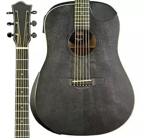 VIOLÃO FOLK ELETROACÚSTICO TAGIMA AÇO TBW -300 BK PRETO