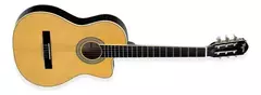 VIOLAO NYLON FLAT SLIM NATURAL ELETROACUSTICO CARTAGENA NTABS - comprar online