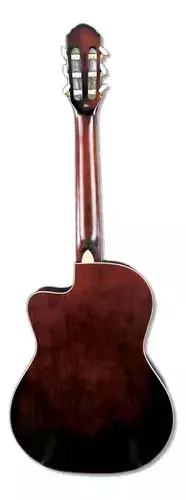 VIOLAO NYLON FLAT SLIM NATURAL ELETROACUSTICO CARTAGENA NTABS na internet