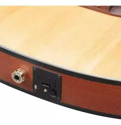 VIOLÃO ELETROACÚSTICO IBANEZ FRH10N-NTF FLAT NYLON TAMPO SÓLIDO - Loja Berimbau