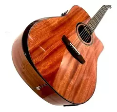 VIOLÃO ZELLMER ELETROACÚSTICO MAHOGANY PROVENANCE BRILHANTE C/BAG E EFEITOS 1637 na internet