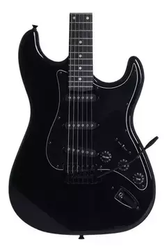 GUITARRA TAGIMA TG500 CLASSIC BK DF/BK STRATOCASTER na internet