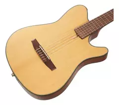 VIOLÃO ELETROACÚSTICO IBANEZ FRH10N-NTF FLAT NYLON TAMPO SÓLIDO - comprar online