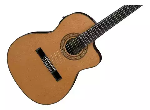 VIOLÃO ELETROACÚSTICO NYLON IBANEZ GA5TCE-AM