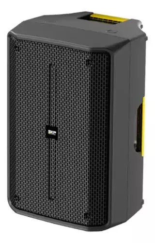 CAIXA DE SOM ATIVA BI AMPLIFICADA SKP PRO Q10 1300W RMS 127DB SPL BLUETOOTH