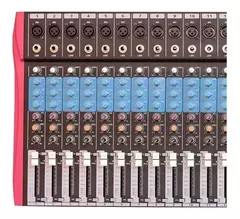 MESA DE SOM 16 CANAIS COM EFEITO USB GRAVA DIRETO NO PEN DRIVE SOUNDVOICE MS162 EUX na internet