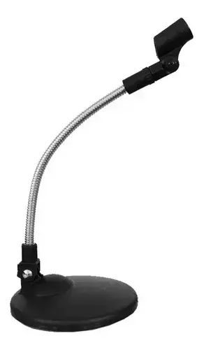 PEDESTAL DE MESA PARA MICROFONE COM HASTE FLEXÍVEL VECTOR SMF-30
