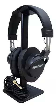FONE DE OUVIDO PROFISSIONAL COM FIO SOUNDVOICE SV-050 PRETO - comprar online