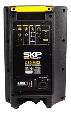 CAIXA DE SOM ATIVA BI AMPLIFICADA SKP PRO Q10 1300W RMS 127DB SPL BLUETOOTH - Loja Berimbau