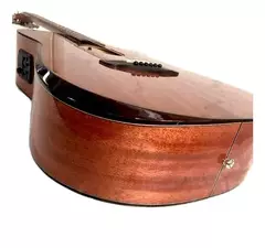 VIOLÃO ZELLMER ELETROACÚSTICO MAHOGANY PROVENANCE BRILHANTE C/BAG E EFEITOS 1637 - Loja Berimbau