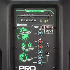 CAIXA DE SOM ATIVA PRO BASS UNDERGROUND 15 COM BATERIA E MICROFONE SEM FIO na internet