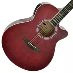 VIOLÃO ELETROACÚSTICO J.WHITE ANAT. WESTERN CUT. TRANS. AH-50T RED - PHX - comprar online