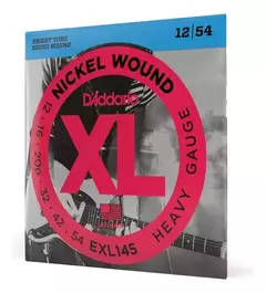 ENCORDOAMENTO GUITARRA .012-.054 D'ADDARIO EXL145 HEAVY