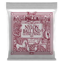 ENCORDOAMENTO VIOLÃO NYLON TENSÃO MÉDIA ERNIE BALL CONCERT COM BOLINHA 2409