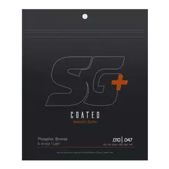 ENCORDOAMENTO PARA VIOLÃO AÇO .010-.047 FÓSFORO BRONZE REVESTIDO SG+ 6685C - comprar online