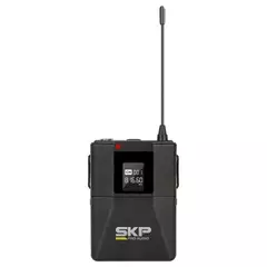 Imagem do SISTEMA MICROFONE E BODY PACK SEM FIO DUPLO SKP UHF 400-D