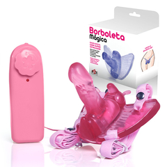 Borboleta Com Vibrador E Mini Pênis Para Estimular Vagina - Hotspace