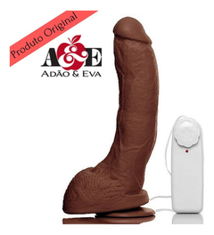 Pênis Realista Vibrador 21 X 5,5 Grande E Grosso Bengala A40 - loja online