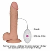 Lovetoy Pênis Real Super Macio 17cm Penetrável 10 Tipos Vibração PE035C - loja online