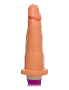 Pênis Real Dildo Uso Anal Vaginal Com Vibrador 16x4cm A16