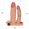 Capa Peniana Anel Testicular E Pênis Companheiro Ext. 2,5cm CA054 - Bege - comprar online