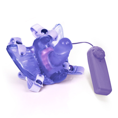 Borboleta Com Vibrador E Mini Pênis Para Estimular Vagina na internet