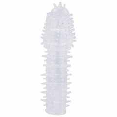 Capa Peniana Transparente com Cerdas Massageadoras - CA014