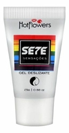 Hot Flowers Sete Sensações Gel Deslizante Dessensibilizante Anal 25g - comprar online