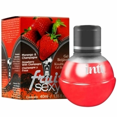 Intt Fruit Gel Beijável Para Sexo Oral Sabores 40 Ml