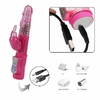 Pênis Rotativo Recarregável Estimula Vagina Ânus Jack Rabbit RT019