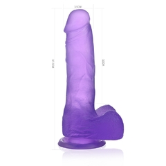 Lovetoy Pênis Maciço Em Jelly Macio Flexível Com Ventosa - Hotspace