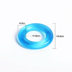 Compre 3 Kit 3 Pçs Anel Peniano Retarda Ejaculação Silicone na internet